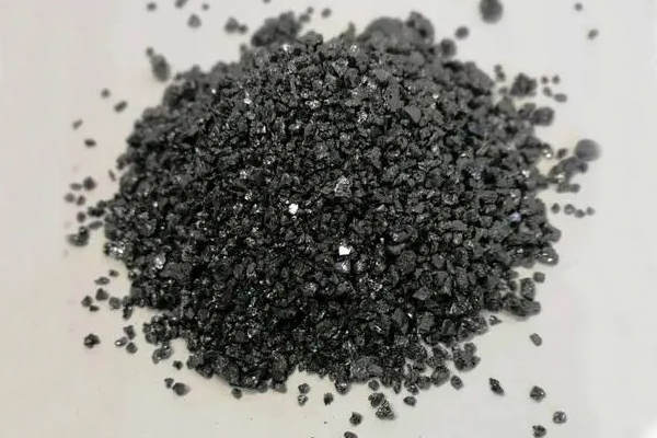 Black silicon carbide production process