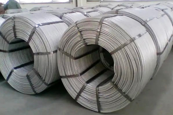 the preparation of alloy core-coated wire